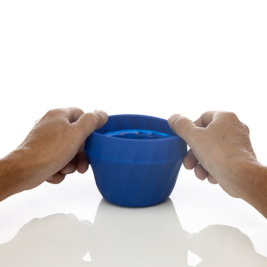 Силиконовая миска-тарелка Humangear FlexiBowl Оранжевый - Фото 7 большая