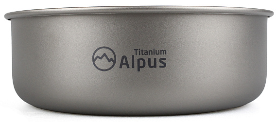 Титановая миска Alpus ALP930 1200мл - Фото 2 большая