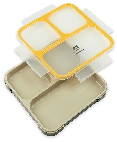 Ланчбокс Арктика 033-800 Чёрный/Жёлтый - Фото 5 большая