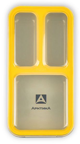Ланчбокс Арктика 034-420 Чёрный/Жёлтый - Фото 4 большая