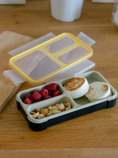 Ланчбокс Арктика 034-420 Чёрный/Жёлтый - Фото 6 большая