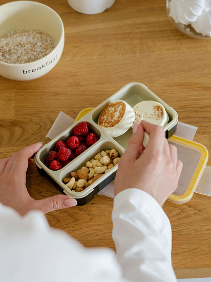 Ланчбокс Арктика 034-420 Чёрный/Жёлтый - Фото 7 большая