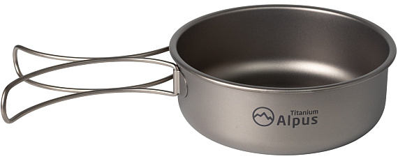 Титановая миска Alpus ALP886 600мл - Фото 1 большая