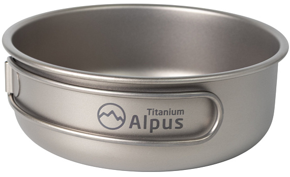 Титановая миска Alpus ALP886 600мл - Фото 2 большая