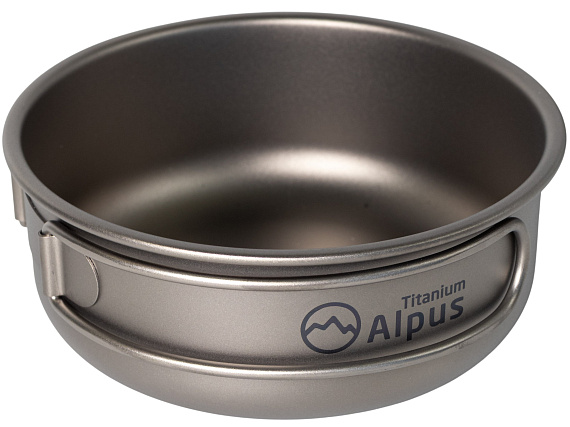 Титановая миска Alpus ALP657 500мл - Фото 2 большая