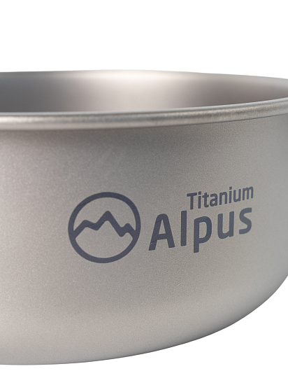 Титановая миска Alpus ALP657 500мл - Фото 3 большая
