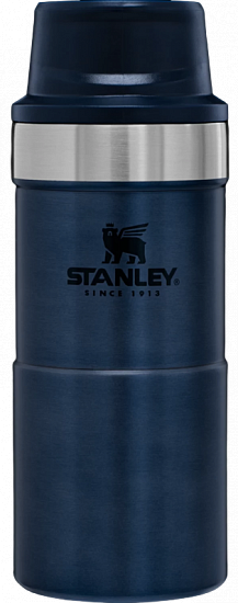 Термостакан Stanley Classic Trigger Action 0,25 Синий - Фото 1 большая