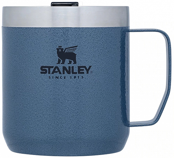 Термокружка Stanley Classic с ручкой 0,35 Голубая - Фото 1 большая
