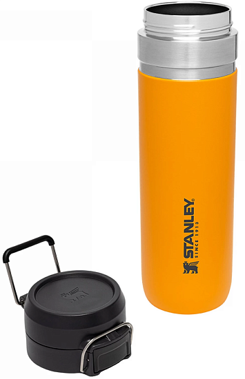 Термобутылка Stanley GO Quick Flip 0,71 Шафрановая - Фото 4 большая