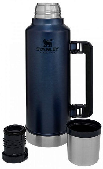 Термос Stanley Classic 1,9 Синий - Фото 2 большая