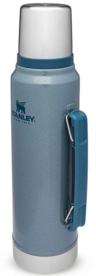Термос Stanley Classic 1,0 Голубой - Фото 3 большая