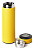 Термос Oasis Vacuum Flask C1 Soft touch 420мл Жёлтый - Фото 2 малая