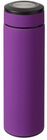 Термос Oasis Vacuum Flask C1 Soft touch 420мл Фиолетовый - Фото 1 большая