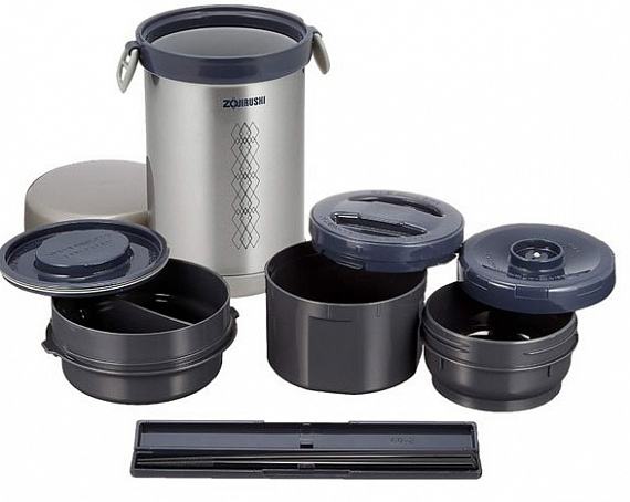 Термос Zojirushi SL-NC09-ST 0,84 L Стальной - Фото 1 большая