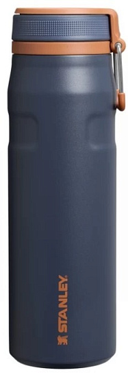 Термобутылка Stanley Aerolight 0,47L Синий/Терракотовый - Фото 1 большая