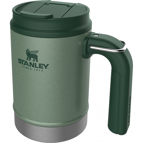 Термокружка Stanley Classic 470 Dark Green - Фото 3 большая