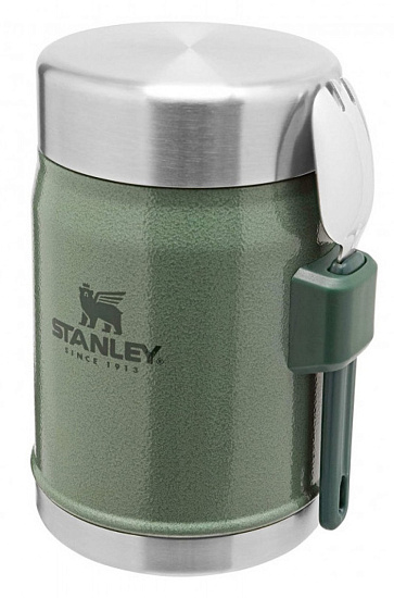Термос для еды Stanley Classic 400 Hammertone Green - Фото 2 большая