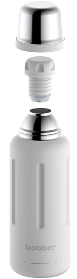 Термос Bobber Flask 1,0 White - Фото 2 большая