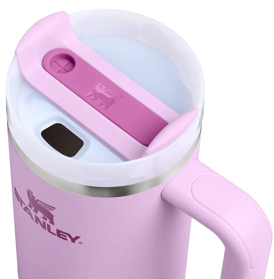 Термокружка Stanley Quencher H2.0 0,88L Пионовый - Фото 3 большая