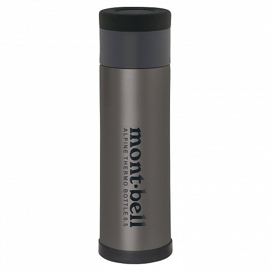 Термос MontBell Alpine Thermo Bottle 500 Gunmetal - Фото 1 большая