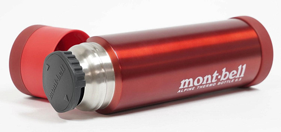 Термос MontBell Alpine Thermo Bottle 500 Gunmetal - Фото 4 большая