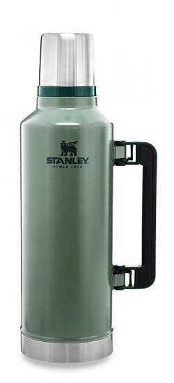 Термос Stanley Classic 2.3 Hammertone Green - Фото 1 большая