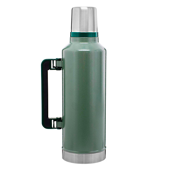 Термос Stanley Classic 2.3 Hammertone Green - Фото 2 большая