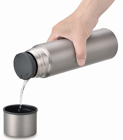 Термос Thermos FJN-500T 0,5л Titanium Gray - Фото 2 большая