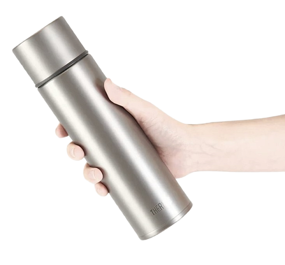 Термос Thermos FJN-500T 0,5л Titanium Gray - Фото 3 большая