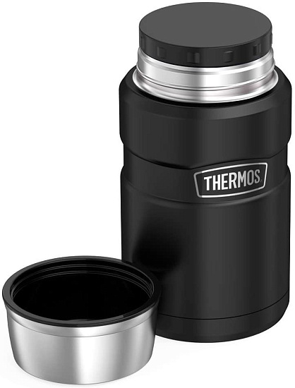 Термос Thermos Stainless King™ Food Jar 700 Matte Black - Фото 5 большая