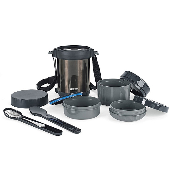 Термос Thermos All-in-One Meal Carrier 2.0 Black - Фото 3 большая
