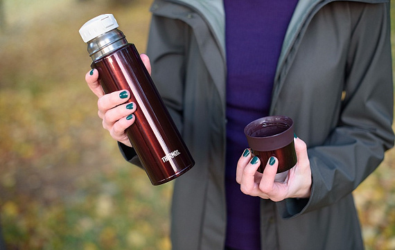 Термос Thermos FFM-500 Midnight Red - Фото 5 большая