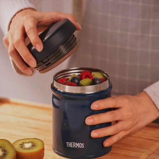 Термос Thermos JEB-500 0.4L Синий - Фото 3 большая
