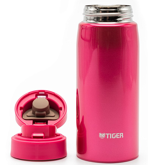 Термокружка Tiger MCX-A351 PO 0,35 л Opera Pink - Фото 6 большая