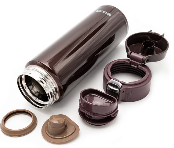 Термокружка Tiger MMJ-A481 TC 0,48 л Chocolate Brown - Фото 2 большая