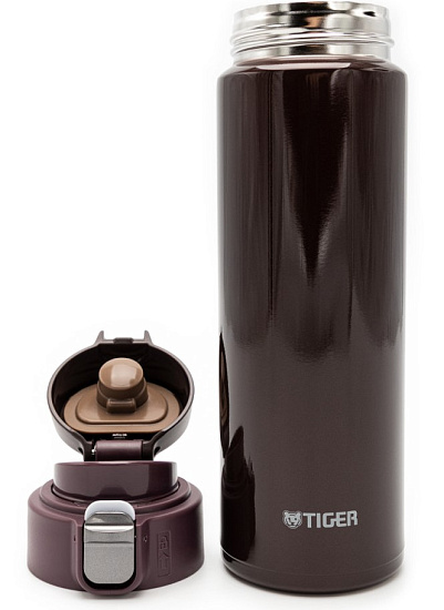 Термокружка Tiger MMJ-A481 TC 0,48 л Chocolate Brown - Фото 4 большая