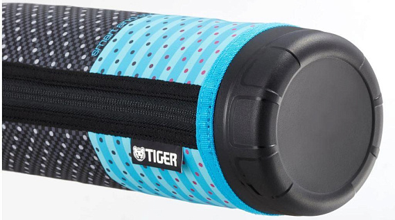 Термос спортивный Tiger MBO-H100 KT 1 л Black Dot - Фото 9 большая