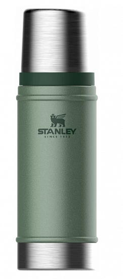 Термос Stanley Classic 470 Темно-зеленый - Фото 1 большая