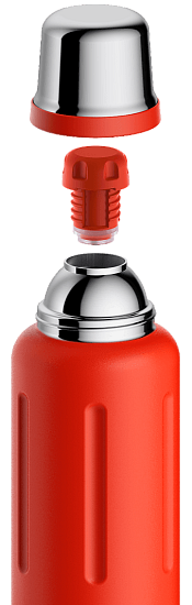 Термос Bobber Flask 1,0 Cayenne Red - Фото 2 большая