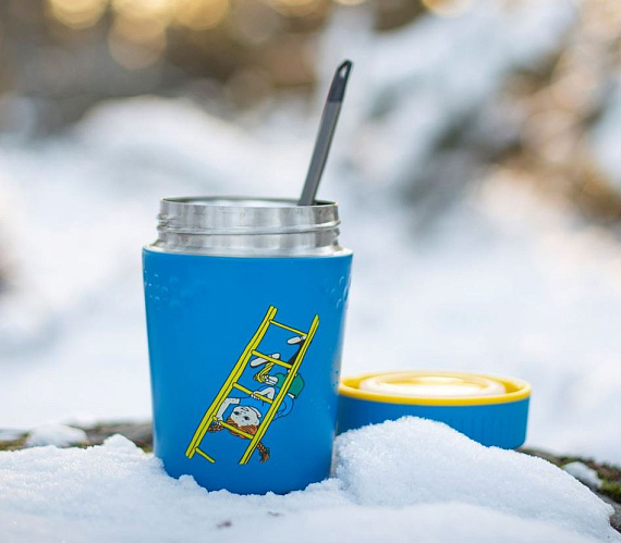 Термос Primus TrailBreak Lunch jug 400 Pippi Blue - Фото 2 большая