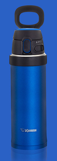 Термос Zojirushi SM-QAF60 Синий - Фото 3 большая