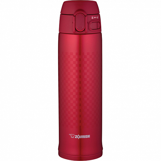 Термос Zojirushi SM-TAE48SA 0,48л Ichimatsu Red - Фото 1 большая