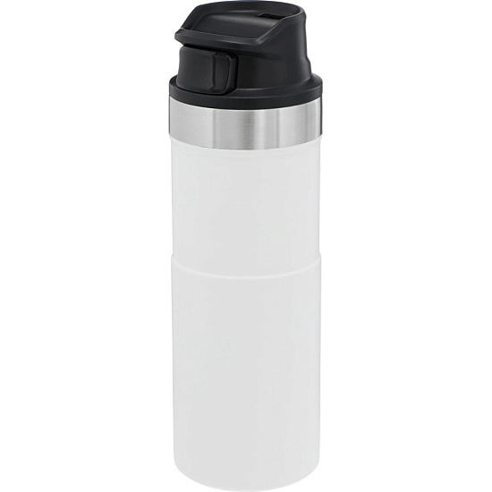 Термостакан Stanley Classic One Hand 2.0 0,35 White - Фото 2 большая