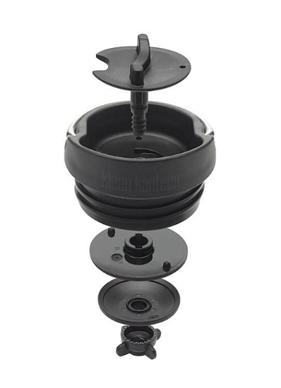 Термокружка Klean Kanteen TKWide Cafe Cap 0,35 Emerald Bay - Фото 3 большая