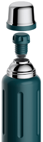 Термос Bobber Flask-1000 swg Deep Teal - Фото 2 большая