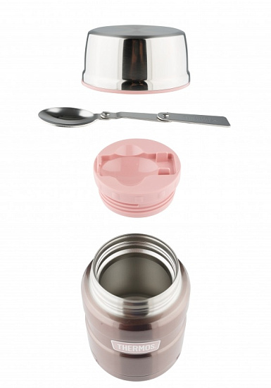 Термос Thermos Stainless King™ Food Jar 470 Pink - Фото 3 большая