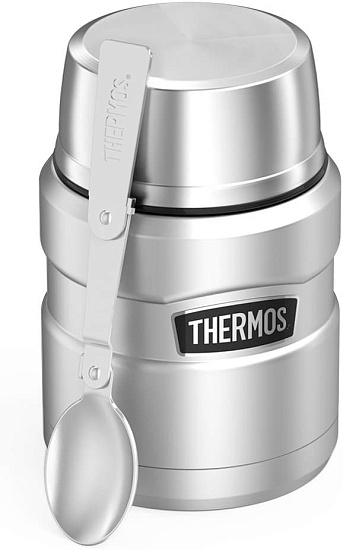Термос Thermos Stainless King™ Food Jar 470 Steel - Фото 3 большая