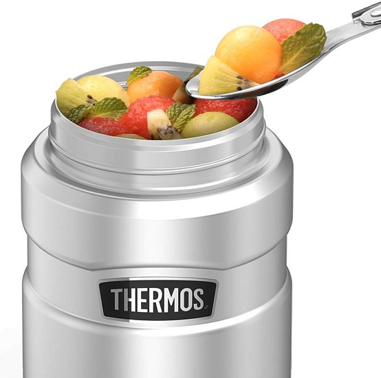Термос Thermos Stainless King™ Food Jar 470 Steel - Фото 7 большая