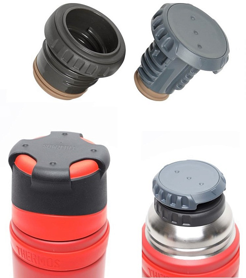 Термос Thermos FFX-901 0,9L Matte Red - Фото 2 большая