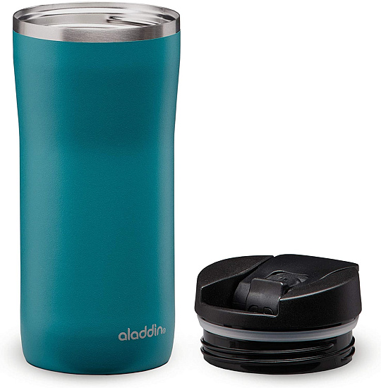Термокружка Aladdin 350 Mocca Leak-Lock Aqua Blue - Фото 2 большая
